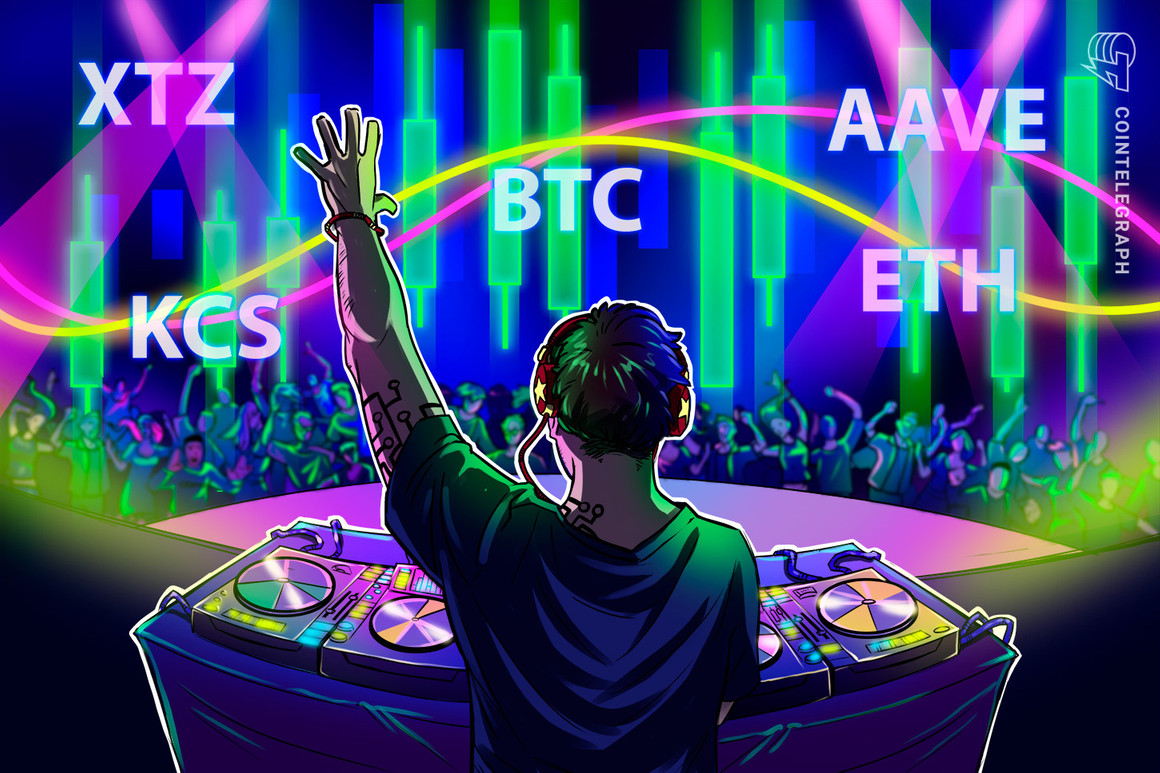 BTC, ETH, XTZ, KCS, AAVE